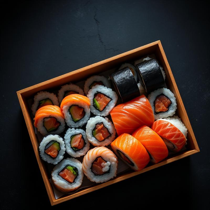 Verse sushi van Sushi Vandaag Heerlen, klaar om af te halen